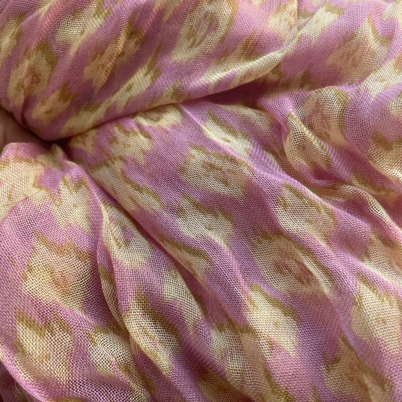 🧣 Louis Vuitton Monogram Cashmere / Silk Scarf LV (Authentic) ~ Size OS 🧣 - Picture 6 of 6